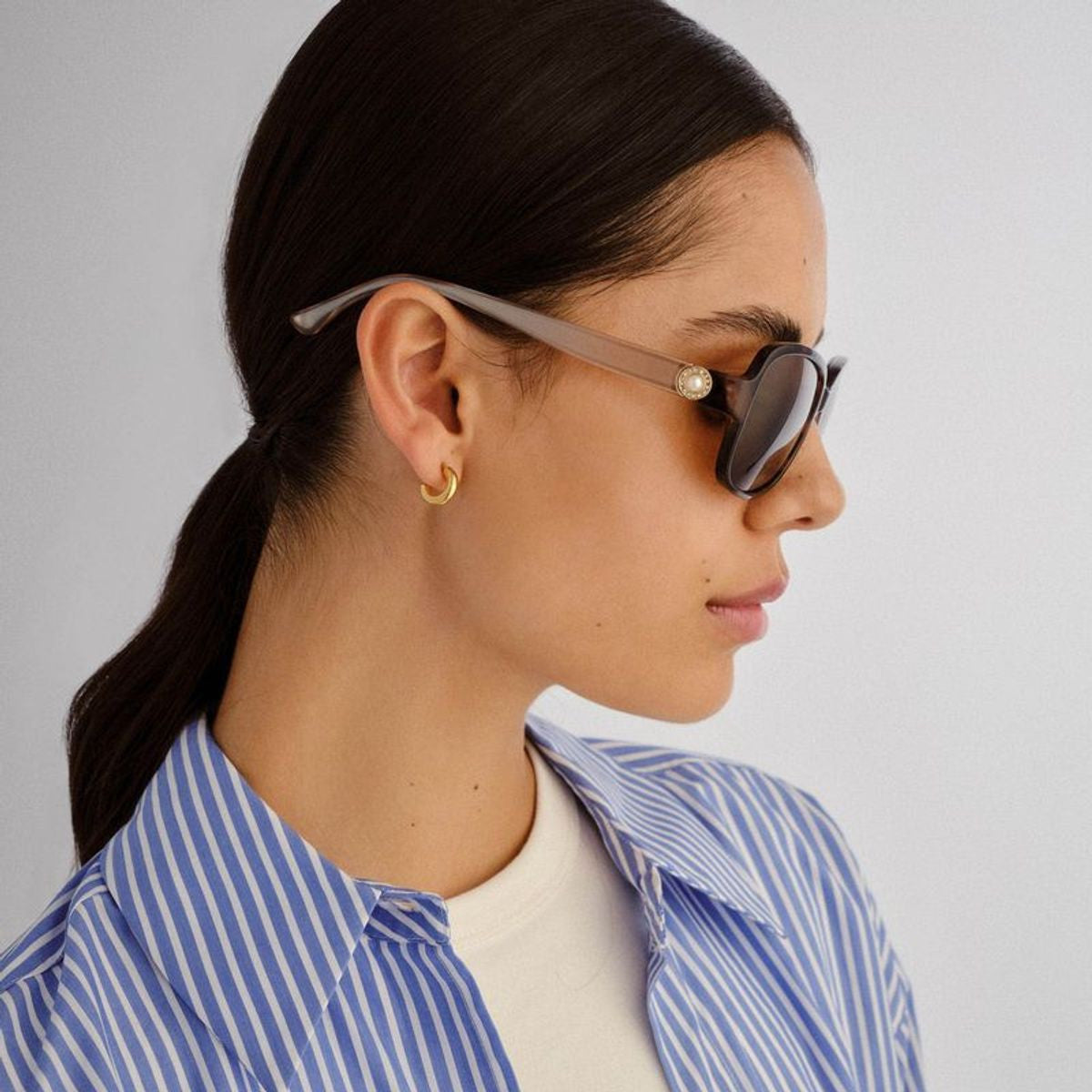 Abbey, Dark Tort and Pearlised Tan/Brown Polarised Lenses