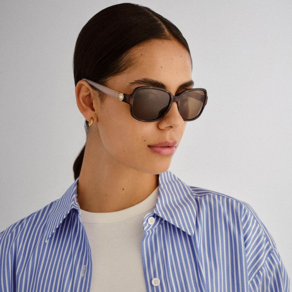 Abbey, Dark Tort and Pearlised Tan/Brown Polarised Lenses