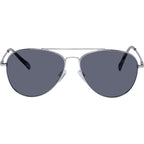 Acacia Small, Silver/Smoke Polarised Lenses