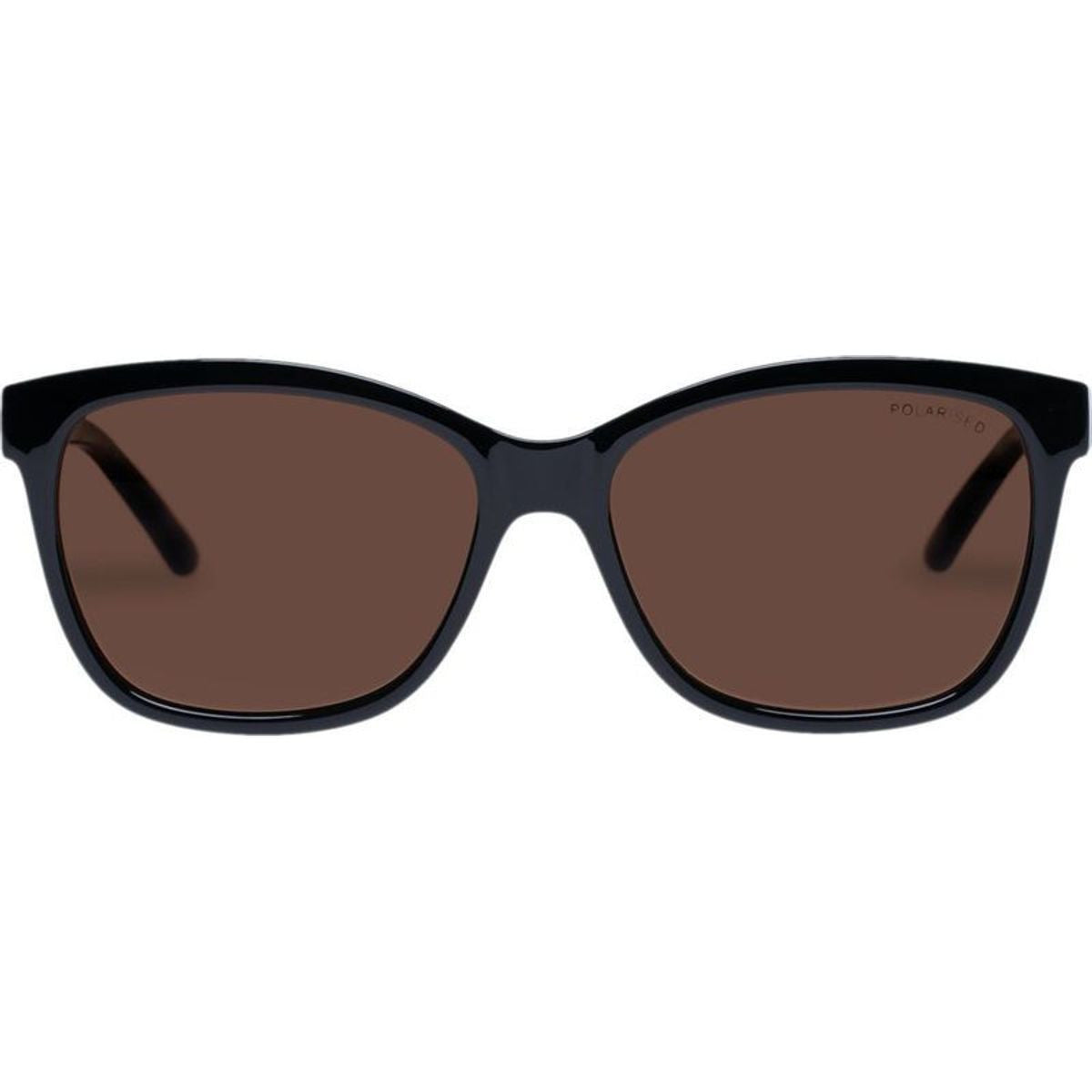 Allambie Petite, Black and Charcoal Tort/Brown Polarised Lenses