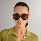 Anna Bay, Dark Tort/Brown Polarised Lenses