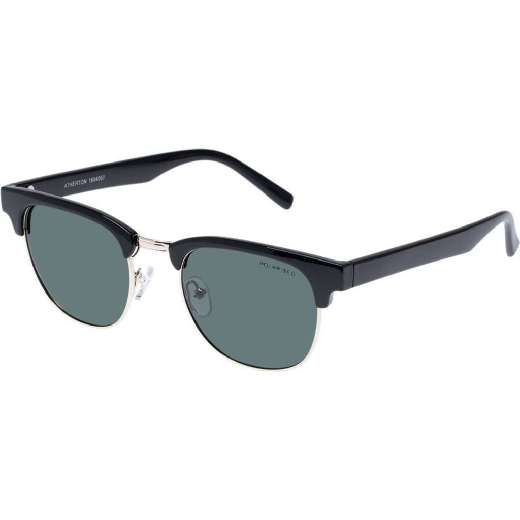 Atherton, Black Gold/Green Polarised Lenses