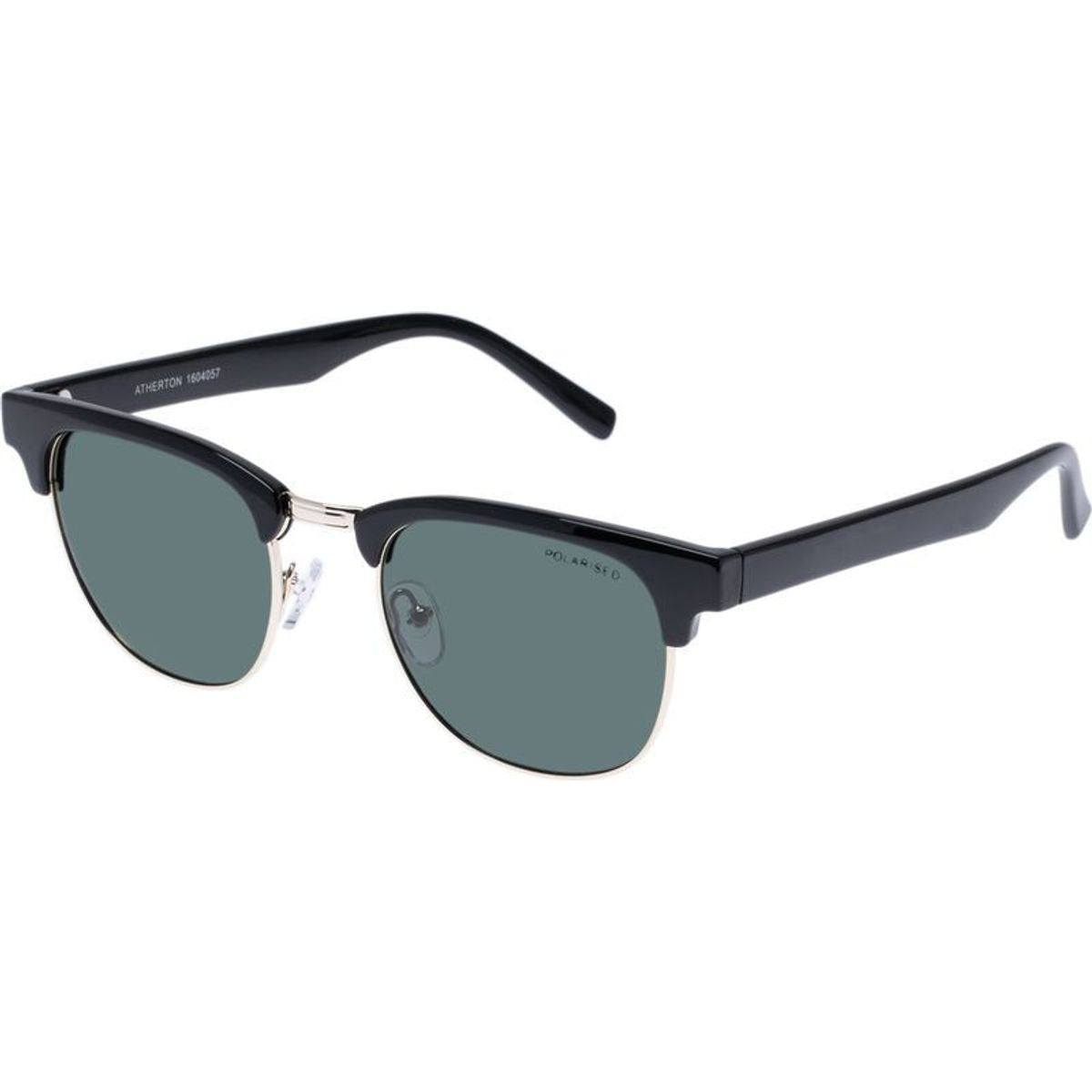 Atherton, Black Gold/Green Polarised Lenses