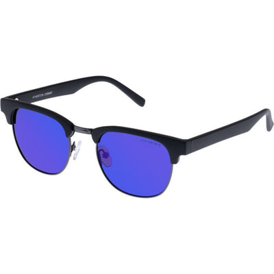 Atherton, Matte Black and Gunmetal/Blue Mirror Polarised Lenses