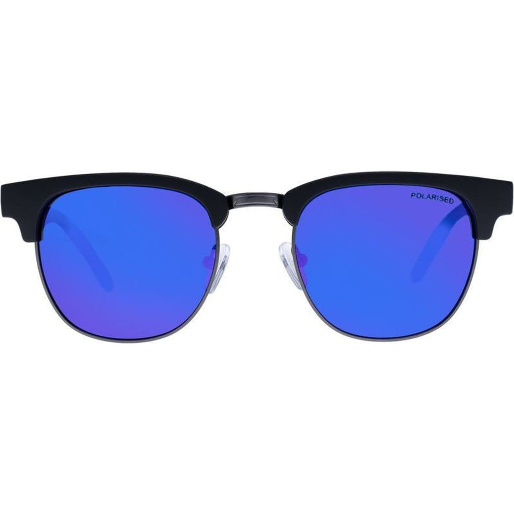 Atherton, Matte Black and Gunmetal/Blue Mirror Polarised Lenses