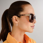 Belmore, Leopard Shimmer/Brown Polarised Lenses