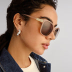 Belmore, Smokey Pink/Brown Polarised Lenses
