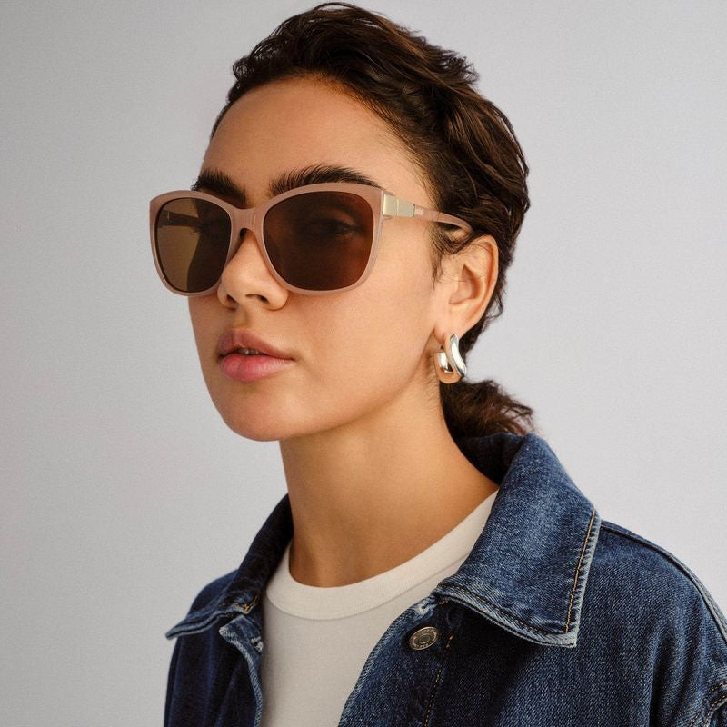 Belmore, Smokey Pink/Brown Polarised Lenses