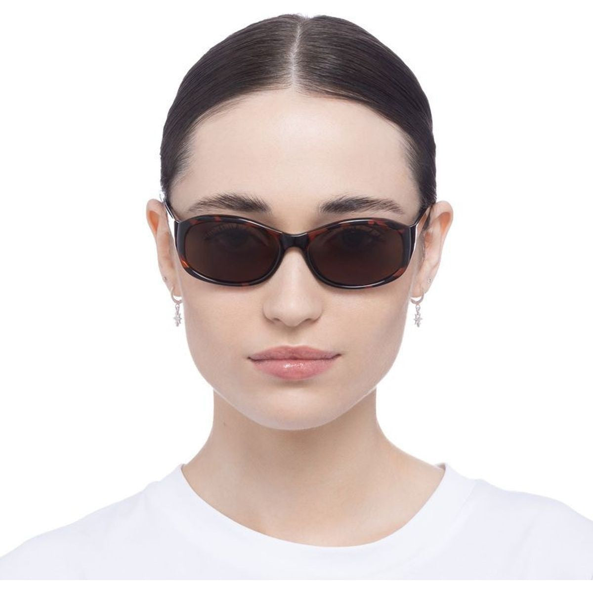 Bensville Petite, Dark Tort/Brown Polarised Lenses