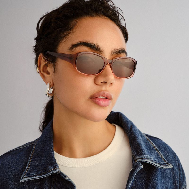 Bensville Petite, Taupe/Brown Polarised Lenses