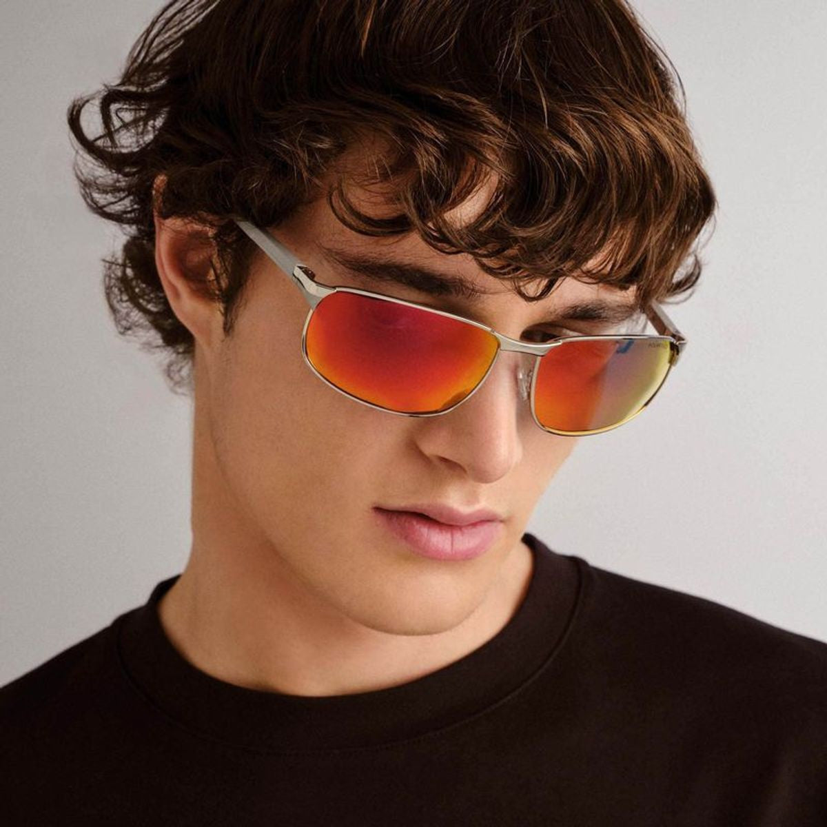 Botany, Silver/Red Mirror Polarised Lenses