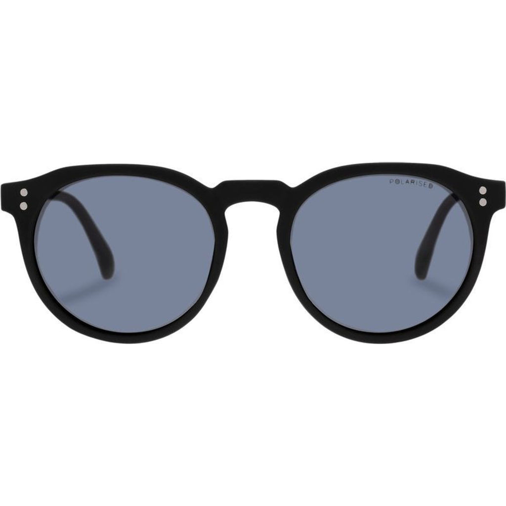 Bright, Black Rubber/Smoke Polarised Lenses
