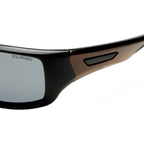 Burleigh, Black and Charcoal/Smoke Polarised Lenses