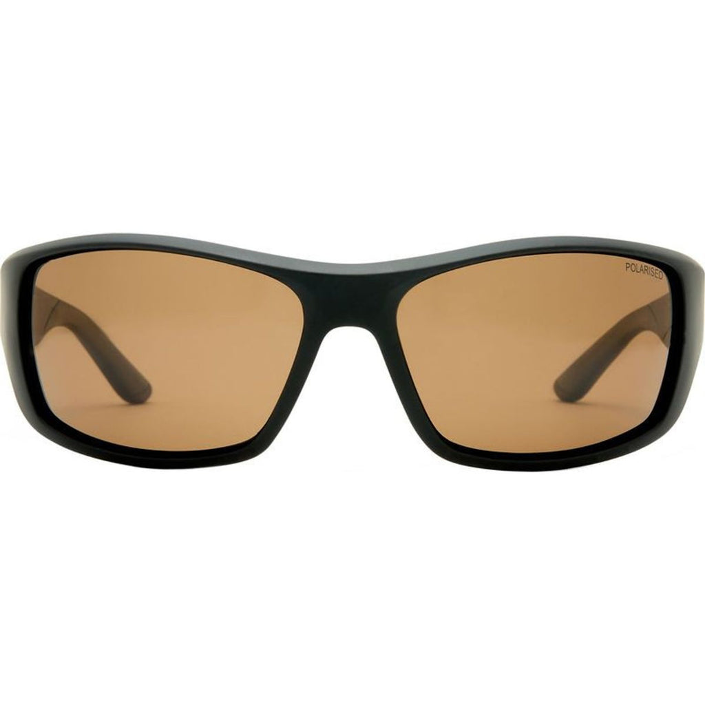 Burleigh, Matte Black and Tort/Brown Polarised Lenses