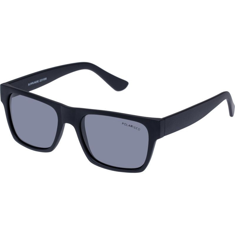 Burrundie, Matte Black/Smoke Polarised Lenses
