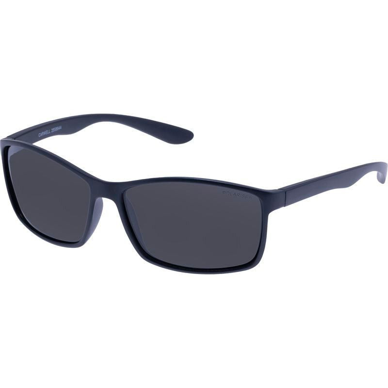 Carwell, Matte Black/Smoke Polarised Lenses