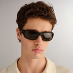 Dandaloo, Black Rubber/Khaki Polarised Lenses