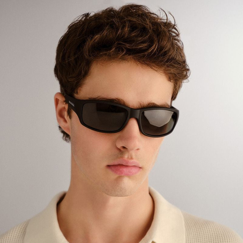 Dandaloo, Black Rubber/Khaki Polarised Lenses