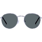 Enviro Round Metal, Silver and Black/Khaki Polarised Lenses