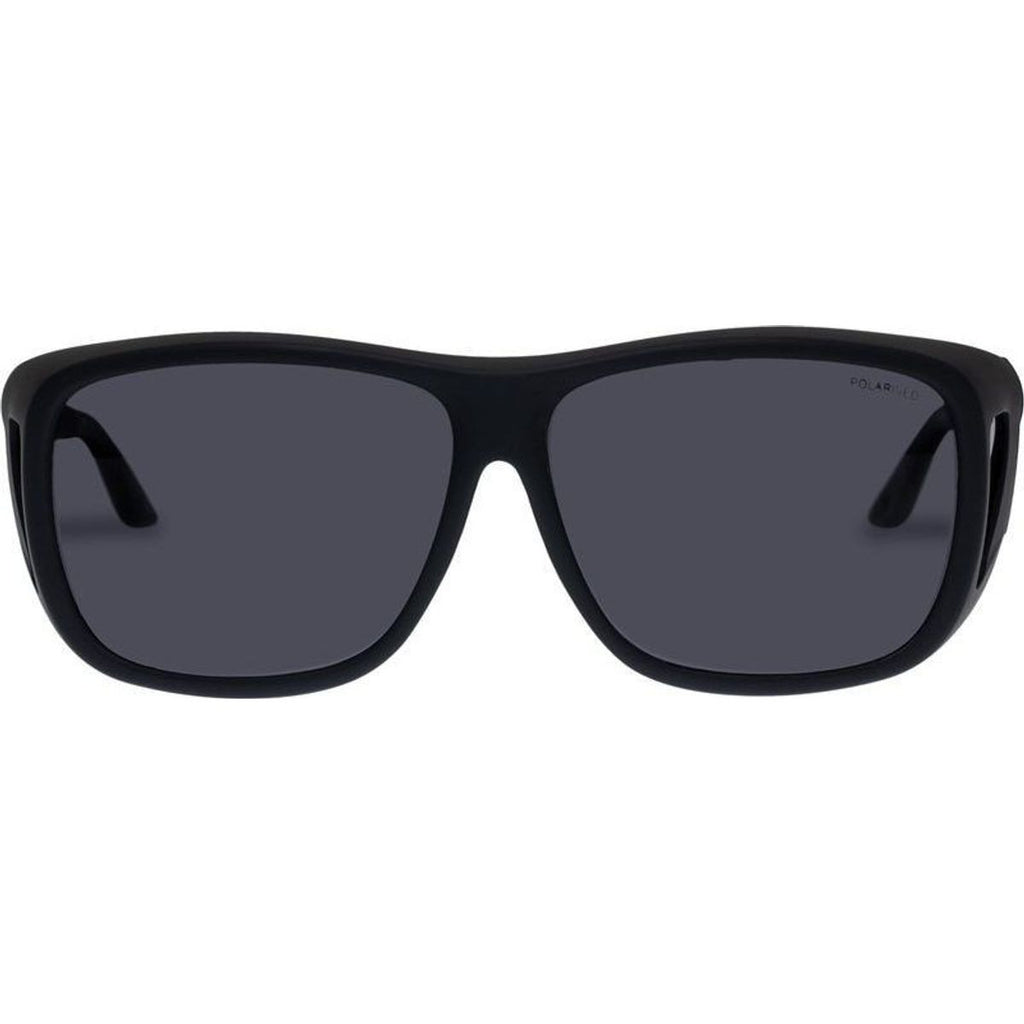 Gymea, Black Rubber/Smoke Polarised Lenses