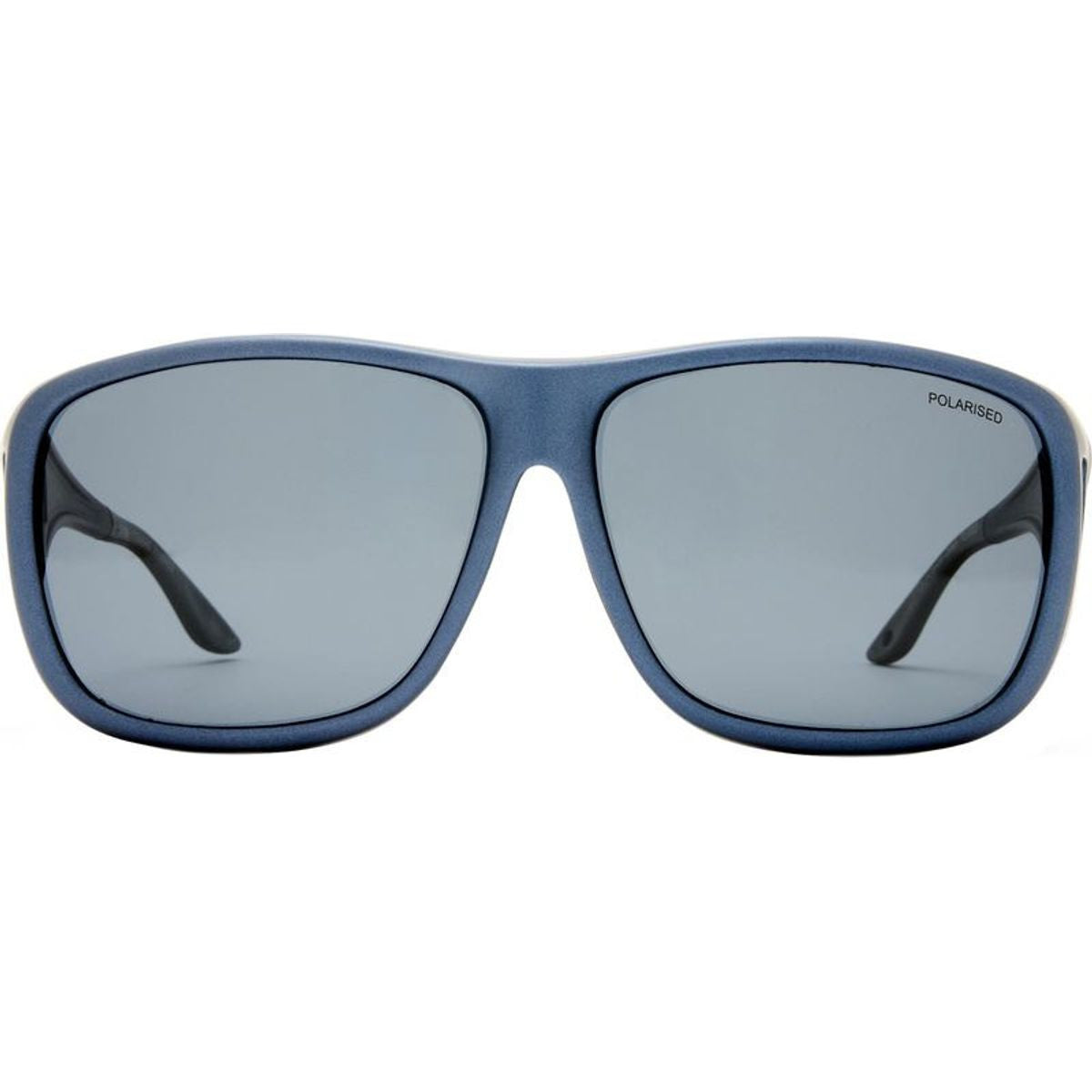 Gymea, Metallic Blue/Smoke Polarised Lenses