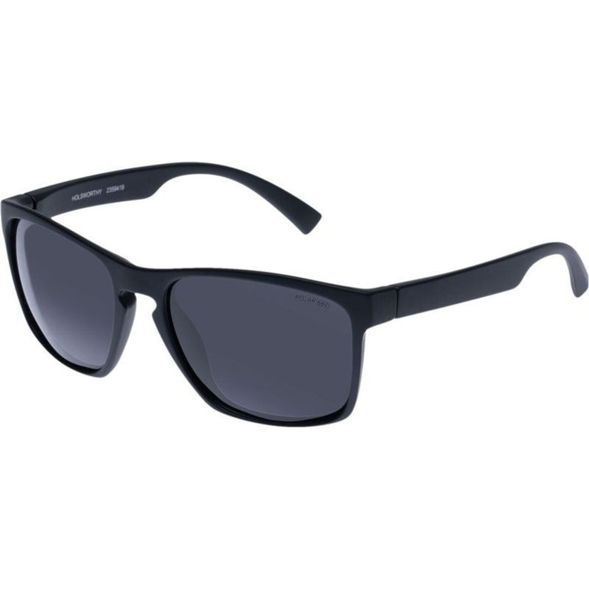 Holsworthy, Matte Black/Smoke Polarised Lenses