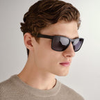 Holsworthy, Matte Black/Smoke Polarised Lenses