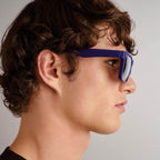 Homebush, Matte Navy/Silver Mirror Polarised Lenses