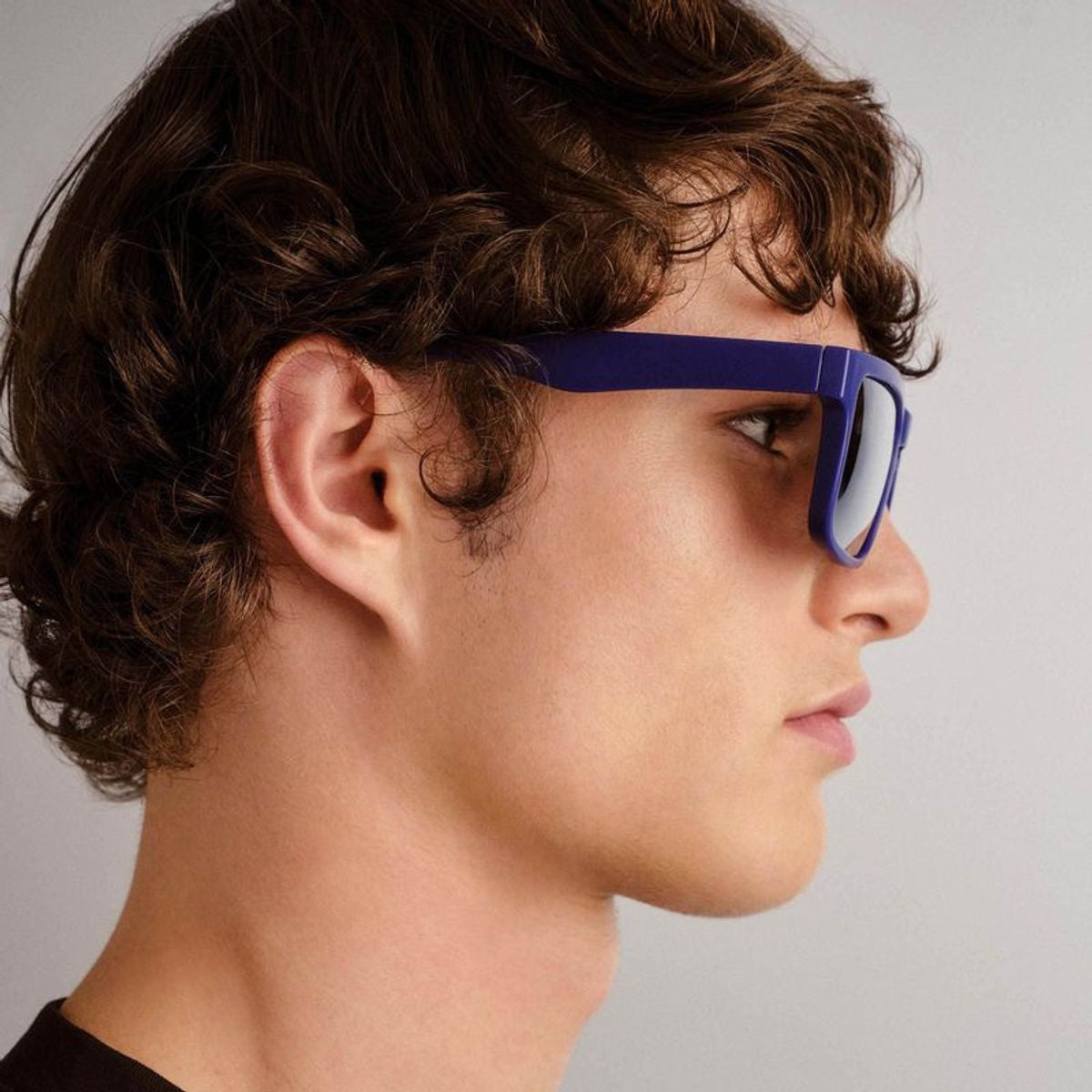 Homebush, Matte Navy/Silver Mirror Polarised Lenses