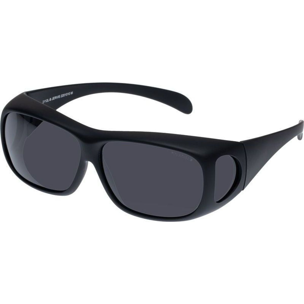 Jervis, Black Rubber/Smoke Polarised Lenses