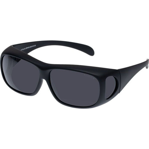 Jervis, Black Rubber/Smoke Polarised Lenses