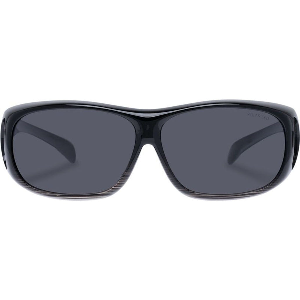 Jervis, Milky Black Olive Stripe/Smoke Polarised