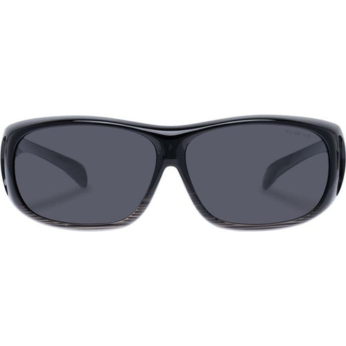 Jervis, Milky Black Olive Stripe/Smoke Polarised