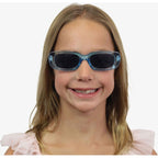 Budgie - Kids, Neon Blue/Smoke Lenses