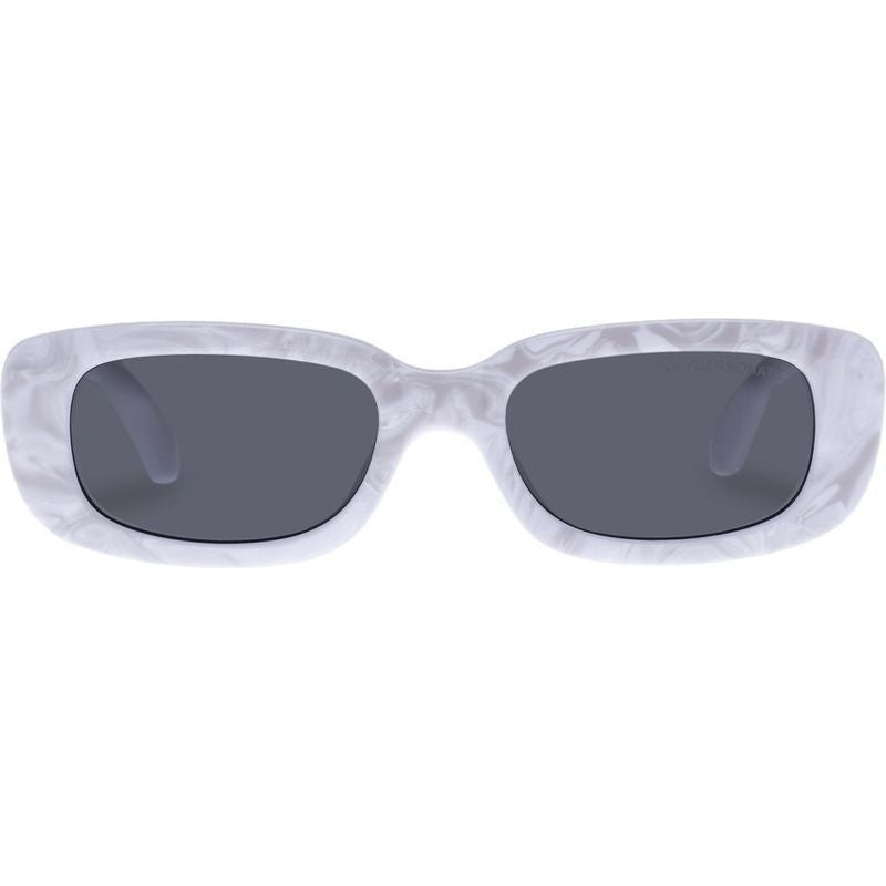 Budgie - Kids, White Seashell/Smoke Lenses