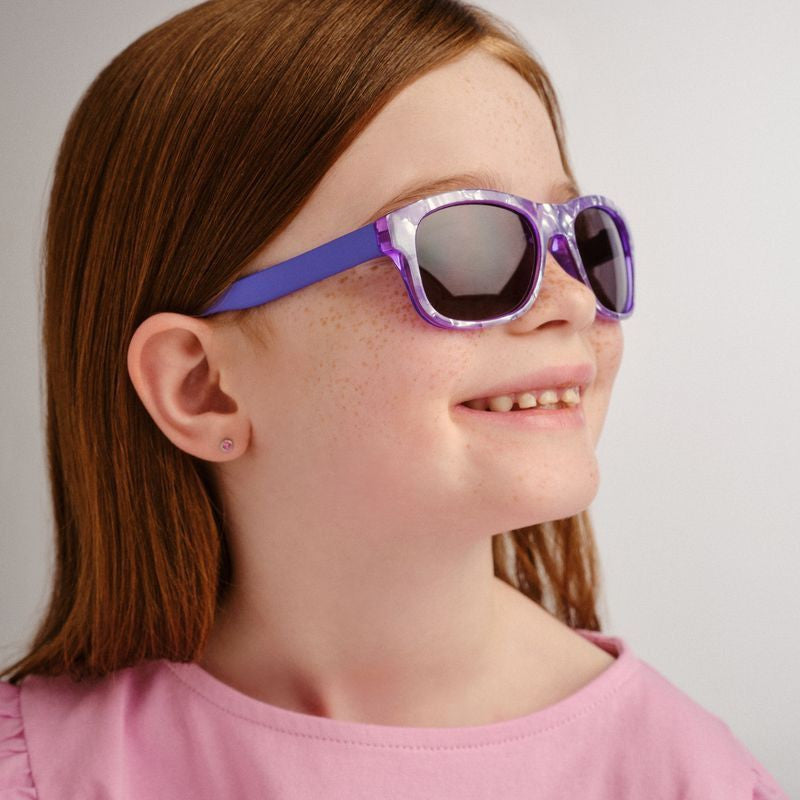 Ducky - Toddler, Lilac Marble/Smoke Polarised Lenses