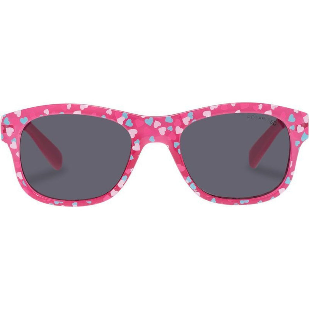 Ducky - Toddler, Pink Heart/Smoke Polarised Lenses