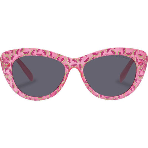 Elk - Kids, Watermelon Pink/Smoke Polarised Lenses