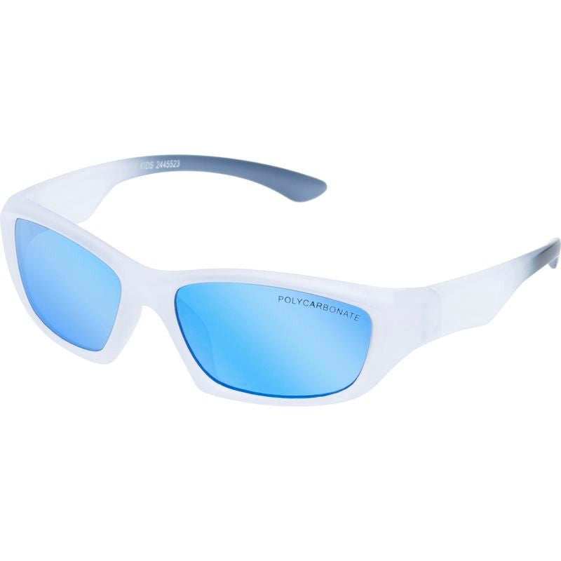 Fox, Matte Xtal and Black/Ice Blue Mirror Lenses