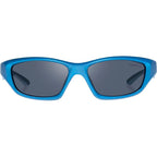 Fox, Metallic Blue/Smoke Polarised Lenses