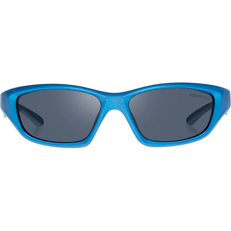 Fox, Metallic Blue/Smoke Polarised Lenses
