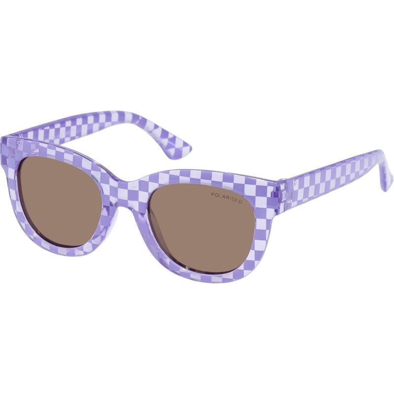 Hamster, Lilac Check/Brown Polarised Lenses
