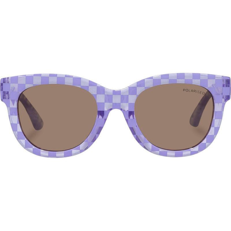 Hamster, Lilac Check/Brown Polarised Lenses