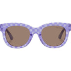 Hamster, Lilac Check/Brown Polarised Lenses