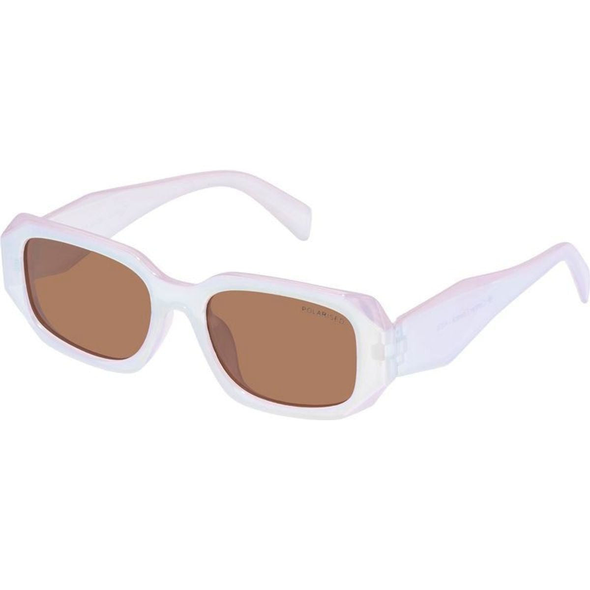 Monkey, Iridescent Pink/Brown Polarised Lenses