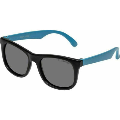 Panda Flexi - Toddler, Black/Smoke Polarised Lenses