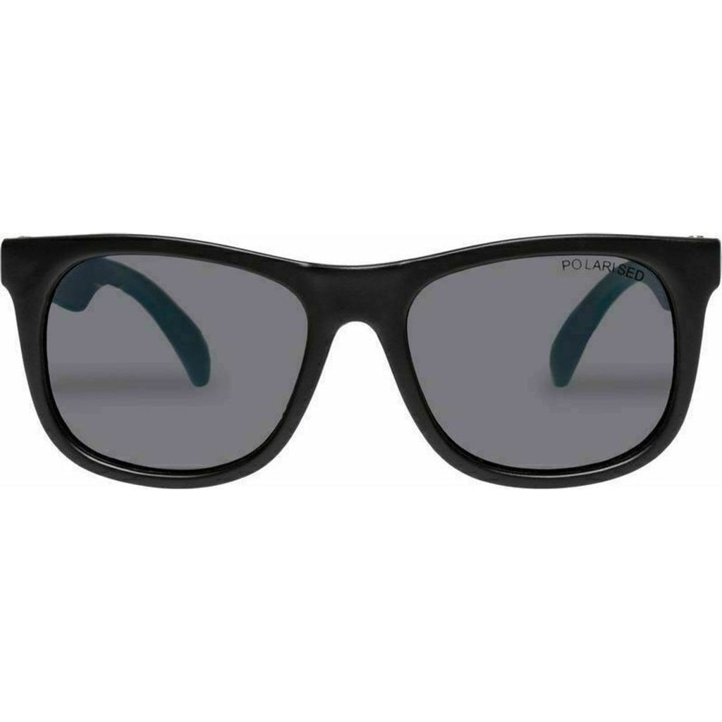Panda Flexi - Toddler, Black/Smoke Polarised Lenses
