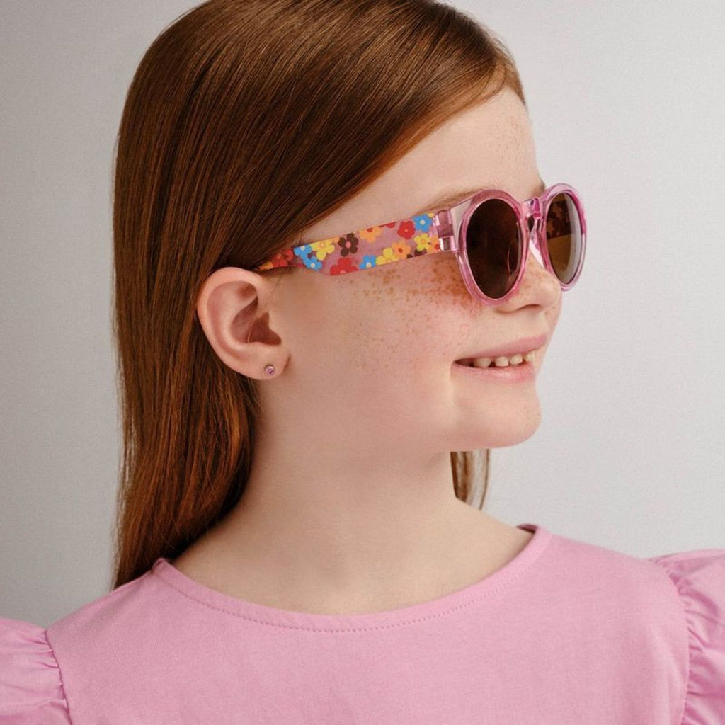 Sparrow - Toddler, Candy Floral/Brown Lenses