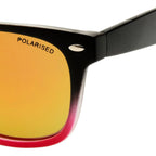 Tiger, Black and Red/Red Mirror Polarised Lenses
