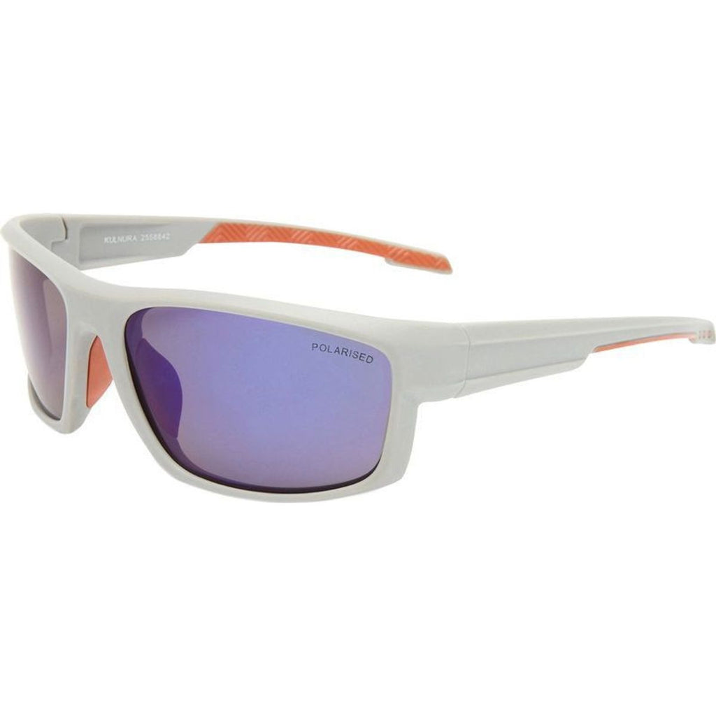 Kulnura, Matte Grey and Orange/Blue Purple Mirror Polarised Lenses